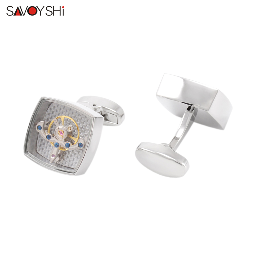 Jewelry Watches Brands - SAVOYSHI Kancing Manset Jam Tangan Tourbillon