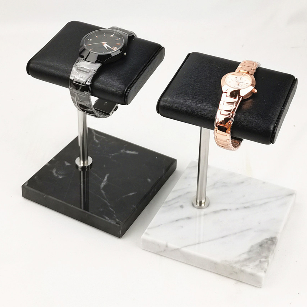 Jewelry Stores With Watches - Portable PU Kulit dan Marmer Watch