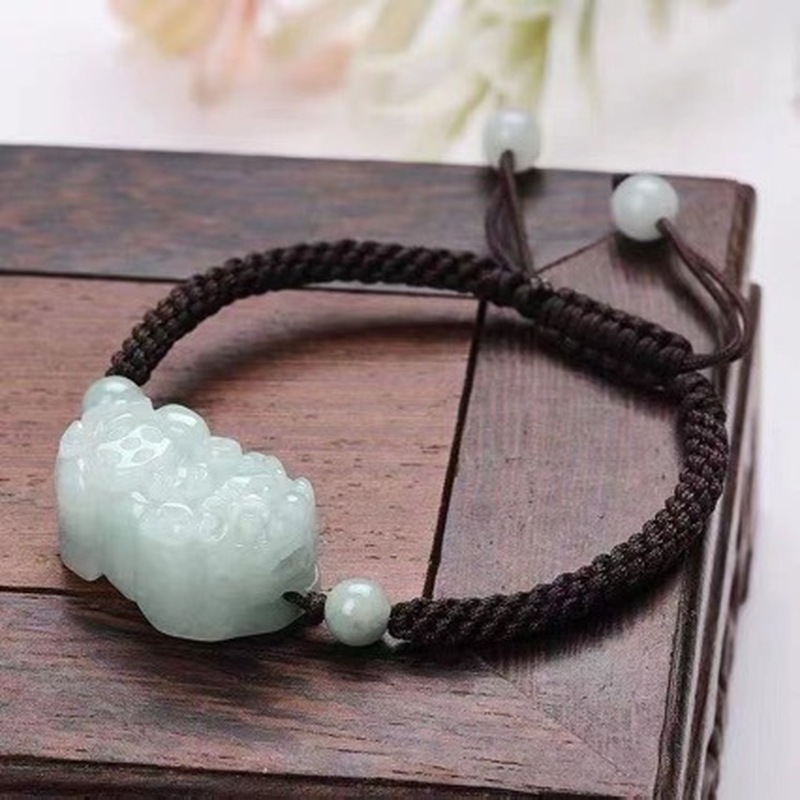 Jewelry & Watches Company - Gelang Pixiu Batu Giok Alami Kelas