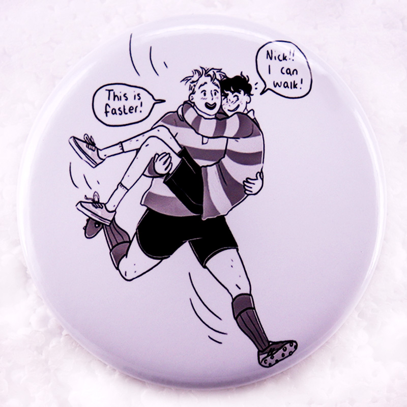 Nick'S Jewelry & Watches Reviews - Heartstopper Pin tombol Pinback LGBT BL