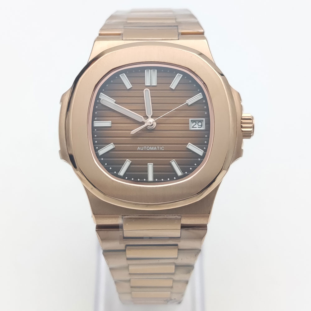 Patek Philippe Watch Nautilus - Jam tangan mekanis otomatis pria, arloji