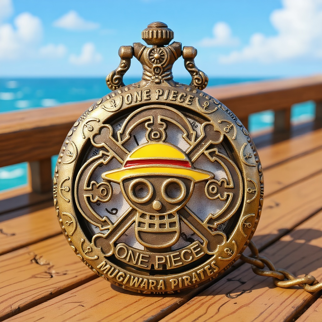 Jam Saku Anime One Piece, Jam  - Vintage Pocket Watch ulasan dan harga