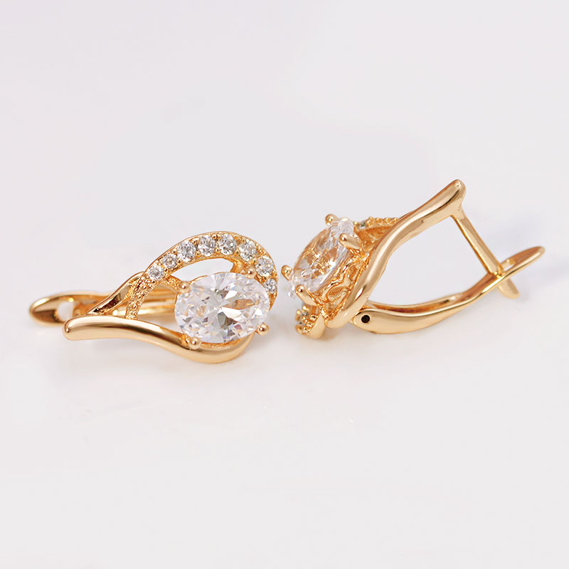 AAA+ Anting Hoop Zirkon untuk  - Nick'S Jewelry & Watches Reviews ulasan dan harga