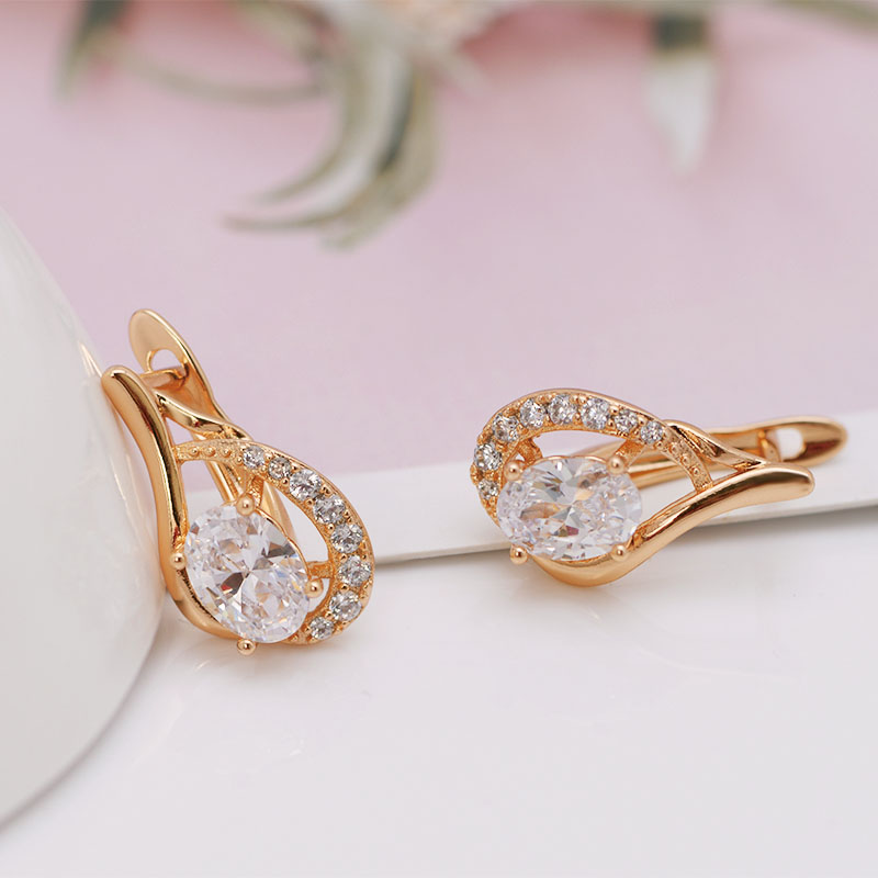 AAA+ Anting Hoop Zirkon untuk  - Nick'S Jewelry & Watches Reviews ulasan dan harga