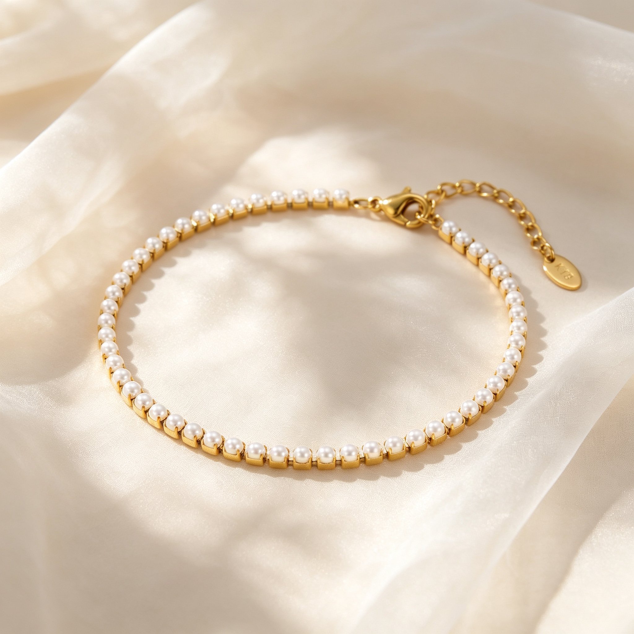 Gelang Kaki Mutiara Imitasi El - Jc Jewelry & Watches ulasan dan harga