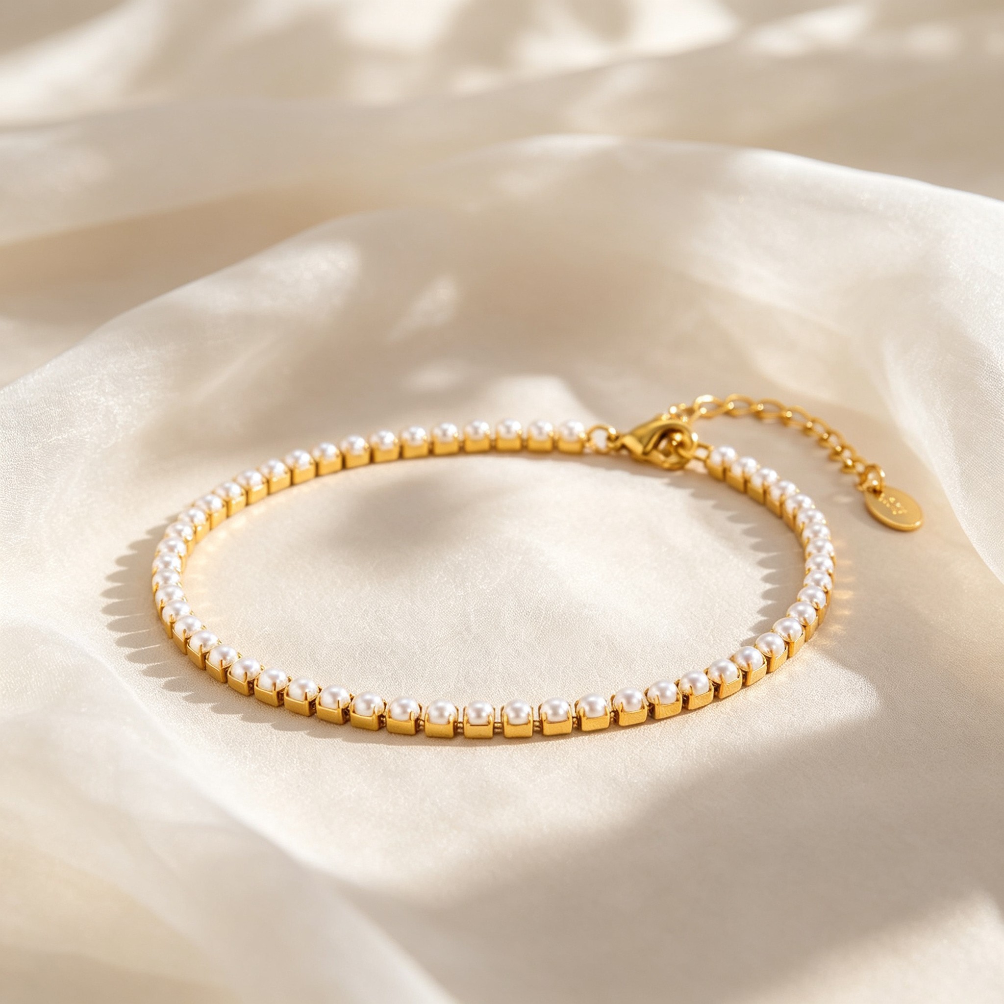 Gelang Kaki Mutiara Imitasi El - Jc Jewelry & Watches ulasan dan harga