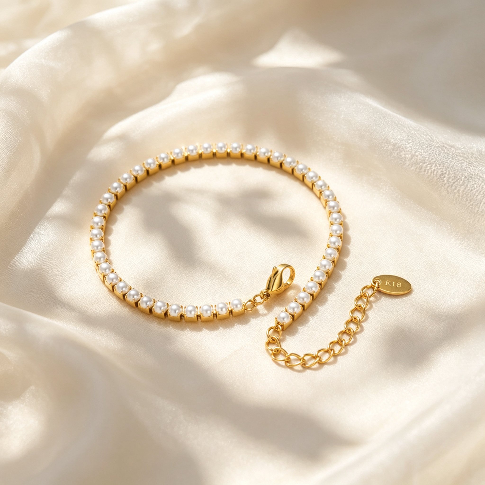 Gelang Kaki Mutiara Imitasi El - Jc Jewelry & Watches ulasan dan harga
