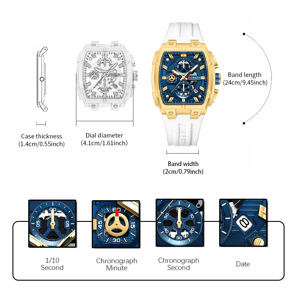 Jam Tangan Mewah Vintage CURRE - Vintage Pocket Watch ulasan dan harga