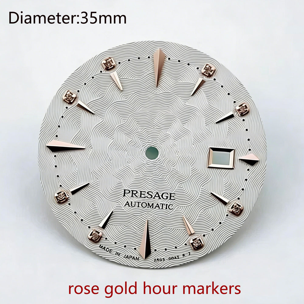 35mm NH35 S logo presage s dia - Seiko Watch Presage ulasan dan harga