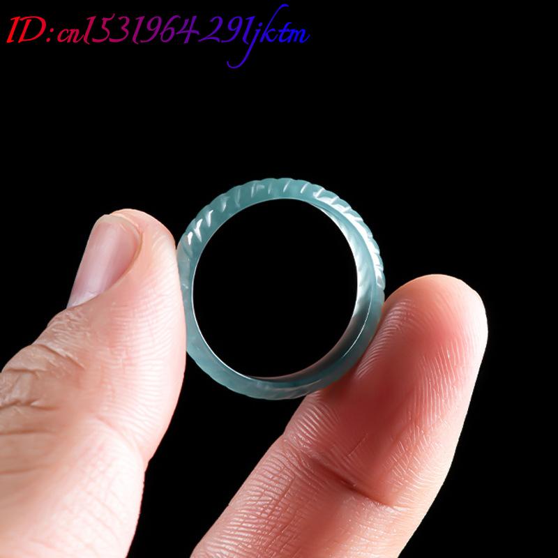 Cincin Giok Burma Asli Biru Me - Jewelry & Watches Company ulasan dan harga