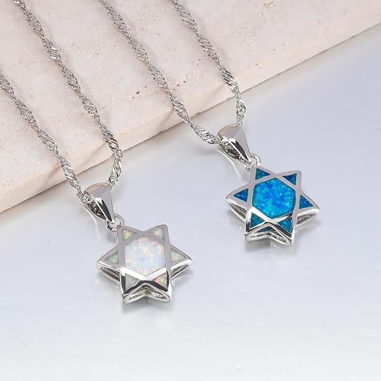 Kalung Liontin Opal Bintang Da - Jewelry & Watches Company ulasan dan harga