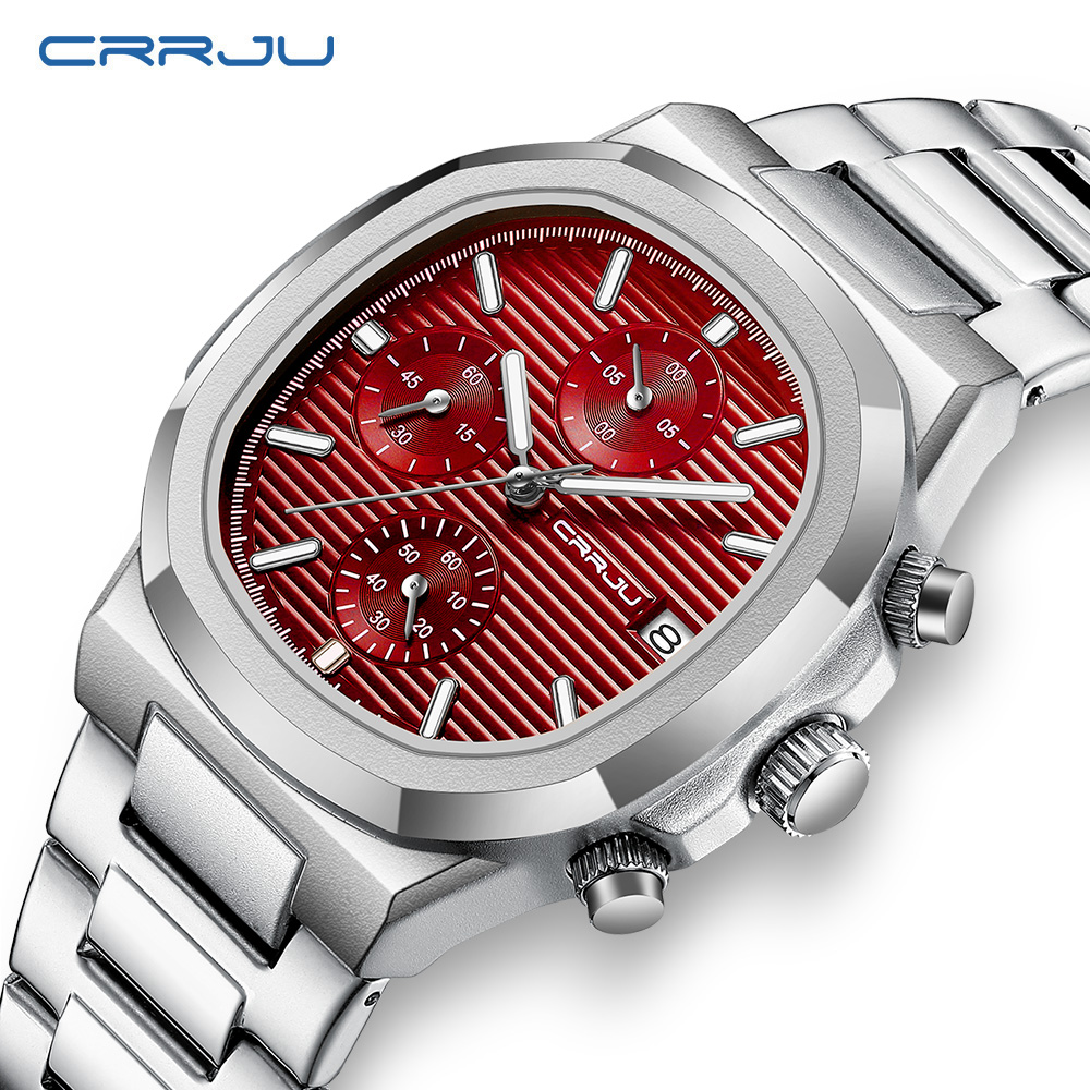 CRRJU jam tangan kuarsa mewah  - Patek Philippe Watch Nautilus ulasan dan harga