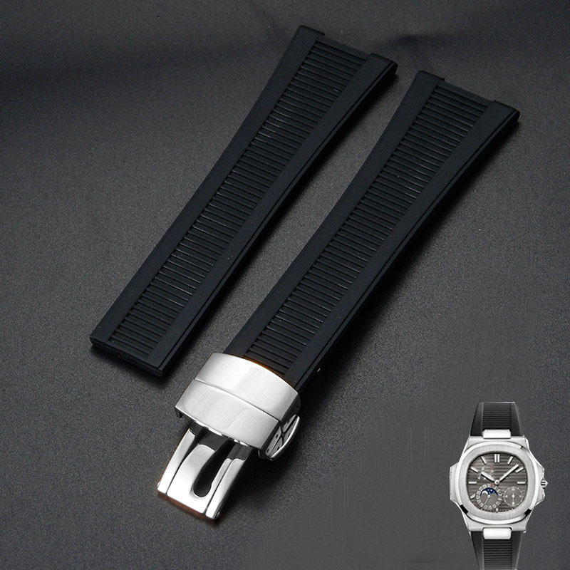 Tali jam tangan silikon untuk  - Patek Philippe Watch Nautilus ulasan dan harga