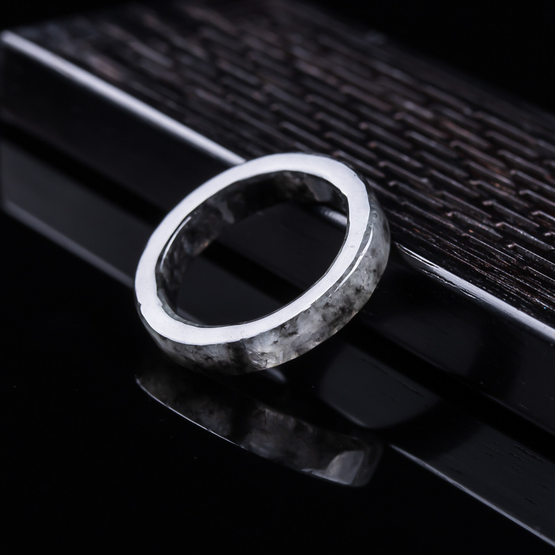 Cincin batu giok hitam jenis e - Jewelry & Watches Company ulasan dan harga